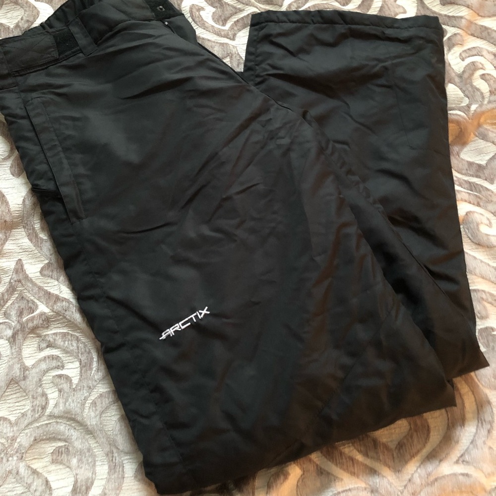 Men’s black snow pants (L)
